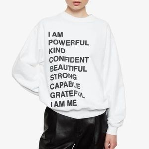 Brand new anine bing sweatshirt